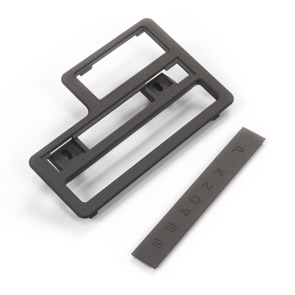 BMW E32 E34 Gear Selector Shifter Panel Trim Set Black (51161938603)