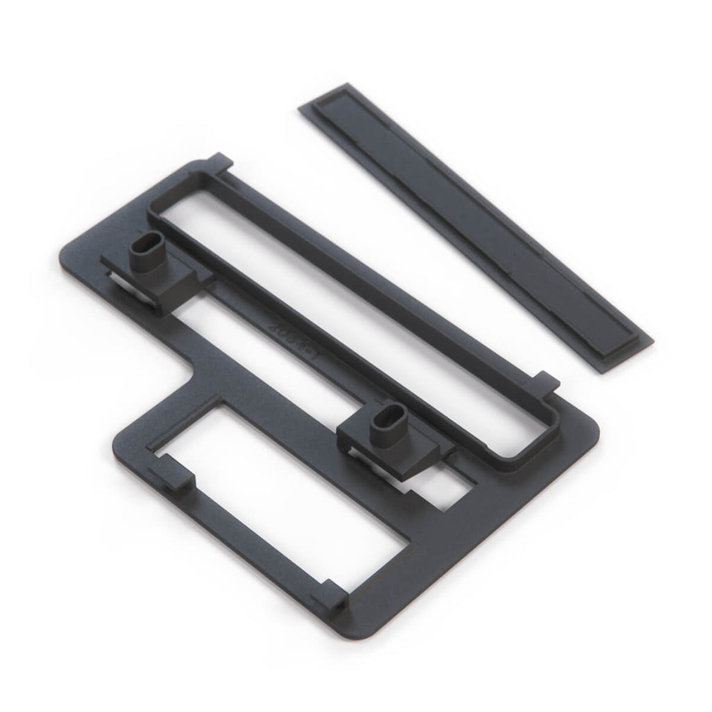 BMW E32 E34 Gear Selector Shifter Panel Trim Set Black (51161938603) — view 3