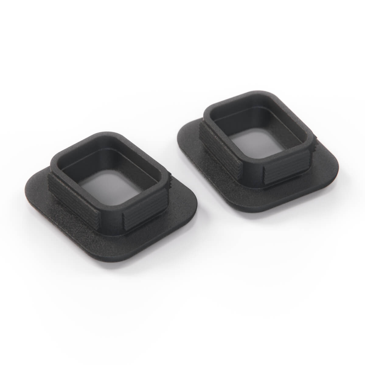 BMW E34 Armrest Button Trim Black Set of 2 (52102902040) — view 3