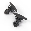 BMW E34 E36 E39 Luggage Toolbox Taillight Cover Rotation Clips Set of 2 Black