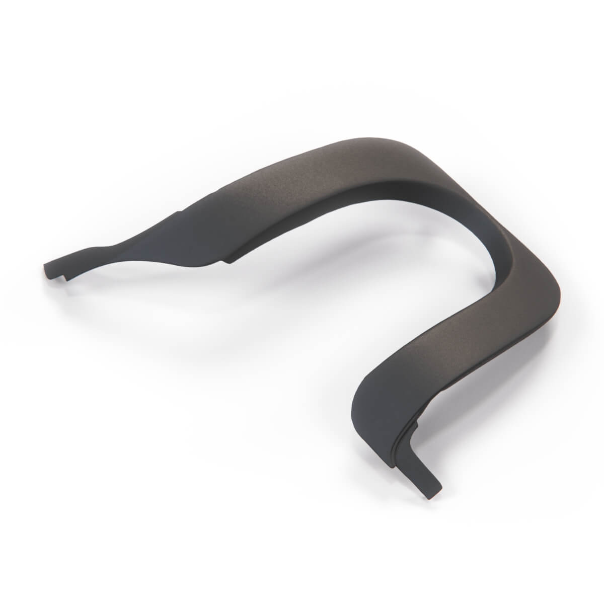 BMW E34 Rear Bumper Exhaust Trim Black (51121973387) — view 2