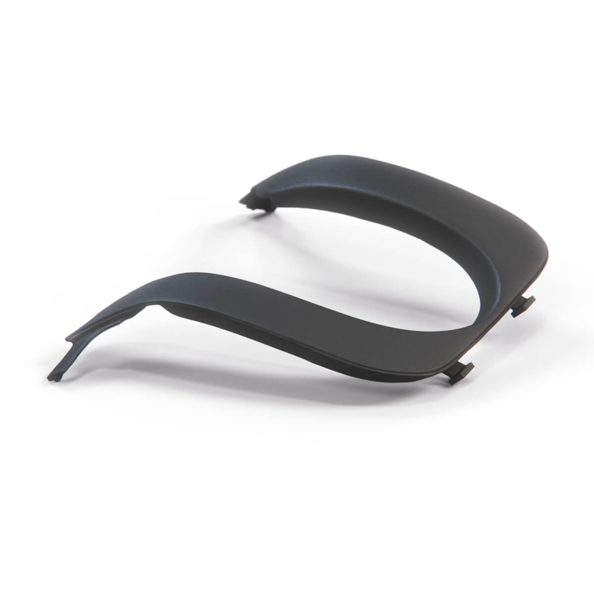 BMW E34 Rear Bumper Exhaust Trim Black (51121973387) — view 3