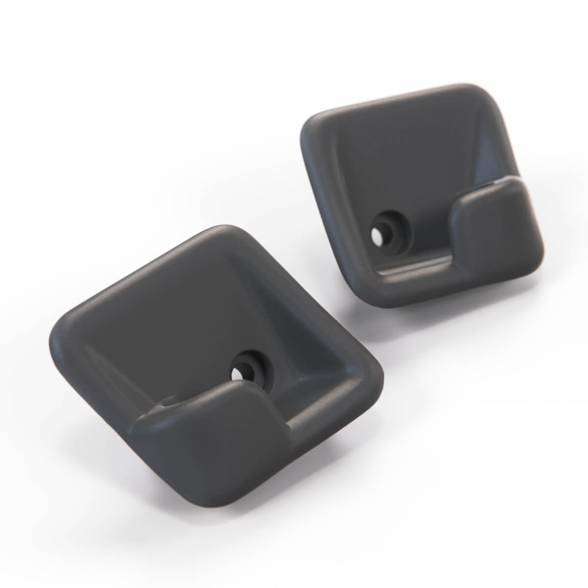 BMW E34 Rear Window Sun Shade Hook Set of 2 All Colours (51461946551 / 51461946552) — view 3