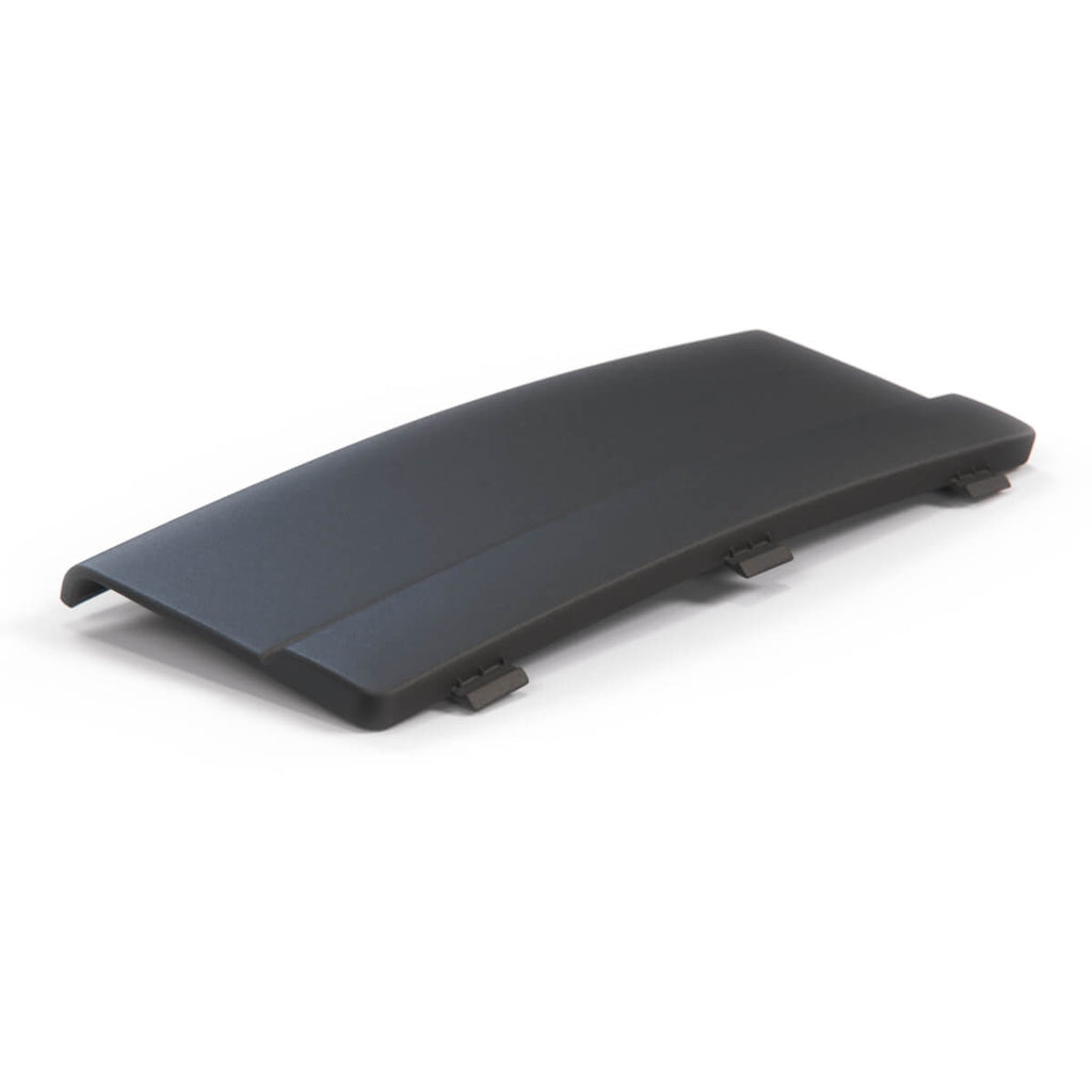 BMW E34 Usa Front Bumper License Plate Delete Trim Black or Primed (51111978089) — view 3