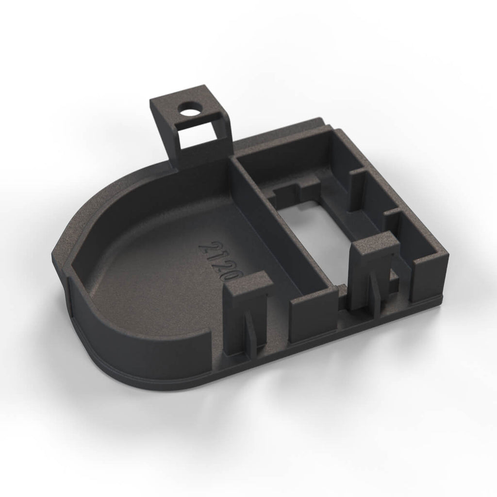 BMW E36 Headight Switch Housing Panel LHD or RHD Black (61311387025) — view 2