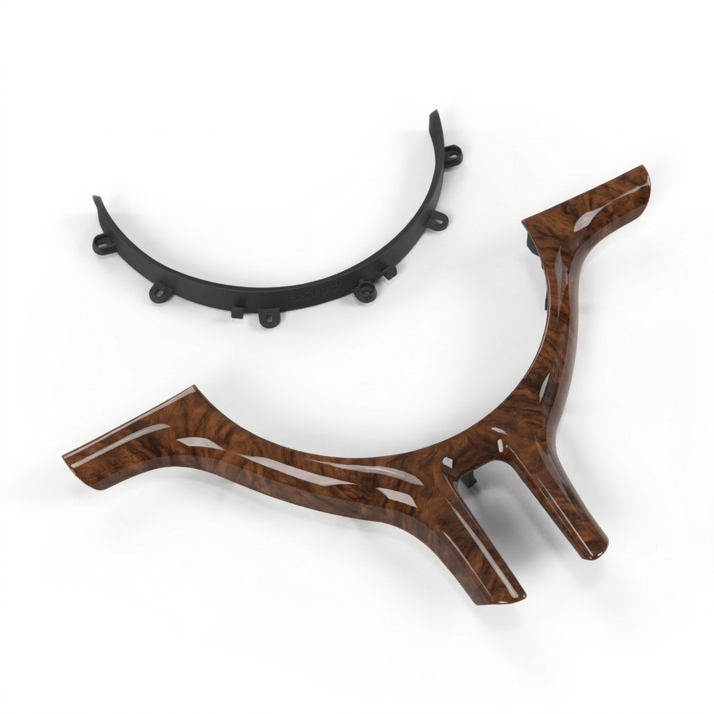 BMW E38 E39 E46 M5 M3 X5 M-performance Steering Wheel Wooden Trim