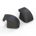 BMW E38 E39 Il Side Small Triangle Window Sun Blind Hook Set of 2 Black (51168200982)