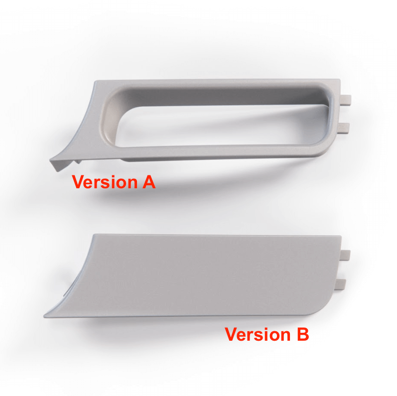 BMW E46 M-technic Front Bumper Air Intake Trim 2 Version Primed Left or Right — view 3
