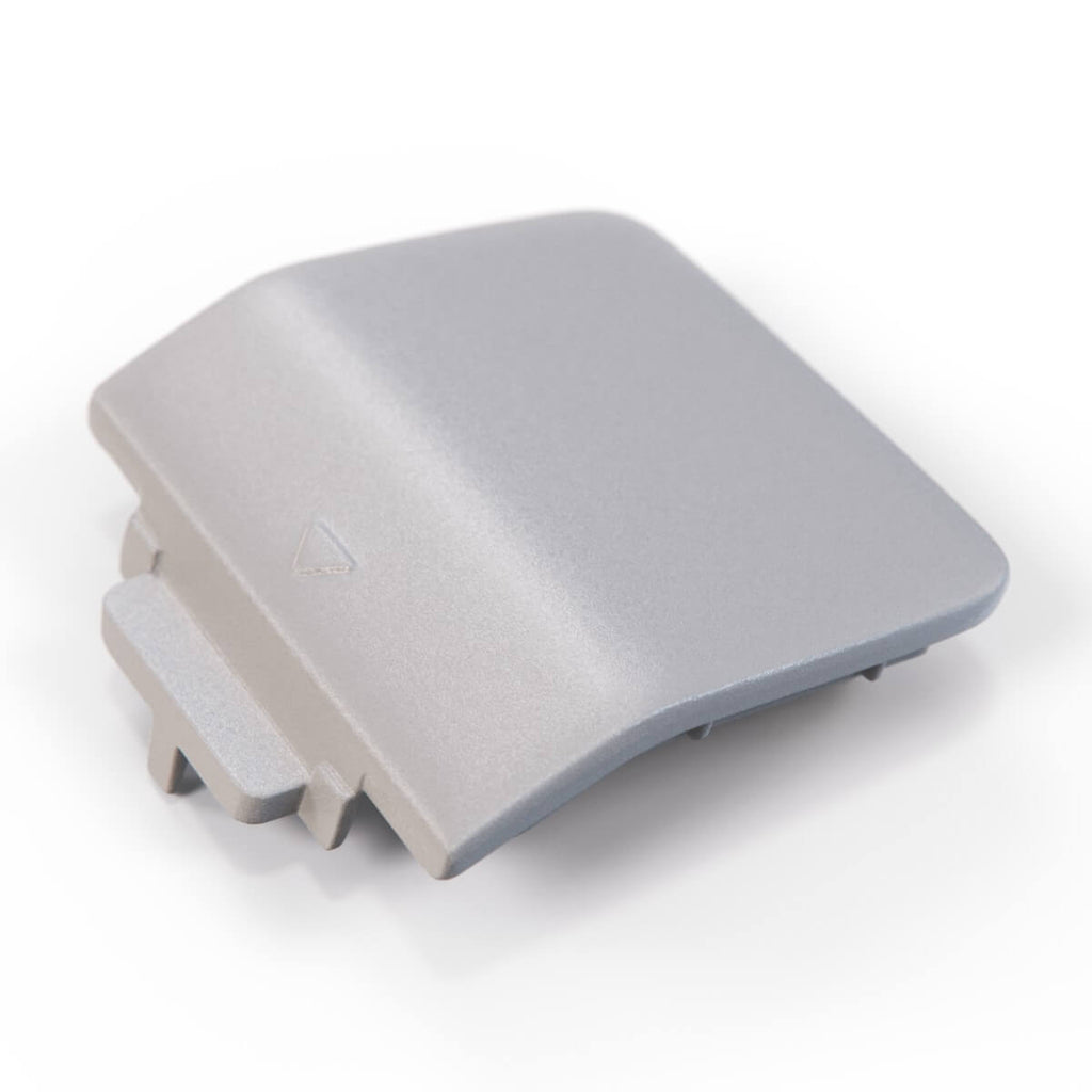 BMW E60 M-sport Rear Bumper Tow Hook Cover Cap Primed (51127896617 / 51127897217) — view 2