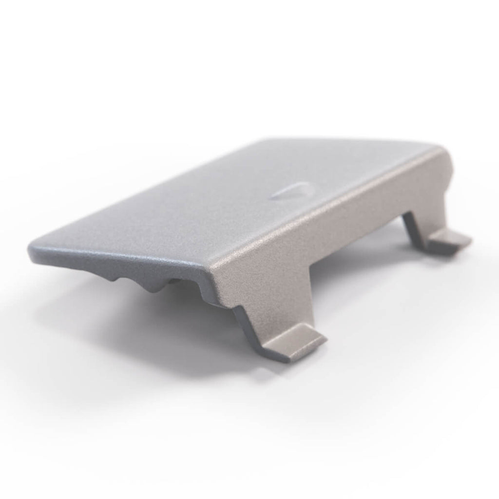 BMW E87 Front Bumper Tow Hook Cover Cap Primed (51127117623) — view 3