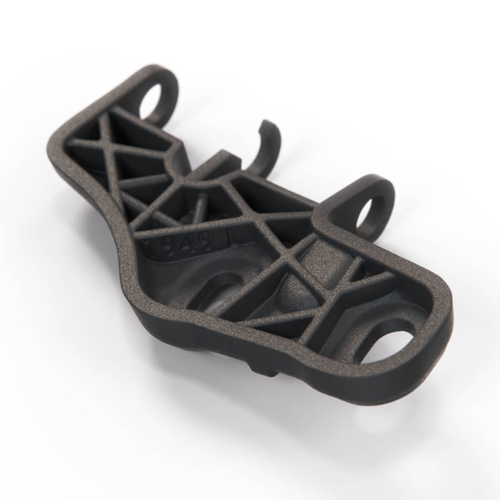BMW E93 F33 F83 Convertible C Pillar Flap Holder Left Or Right Black 54377204891 / 54377204892 — view 2