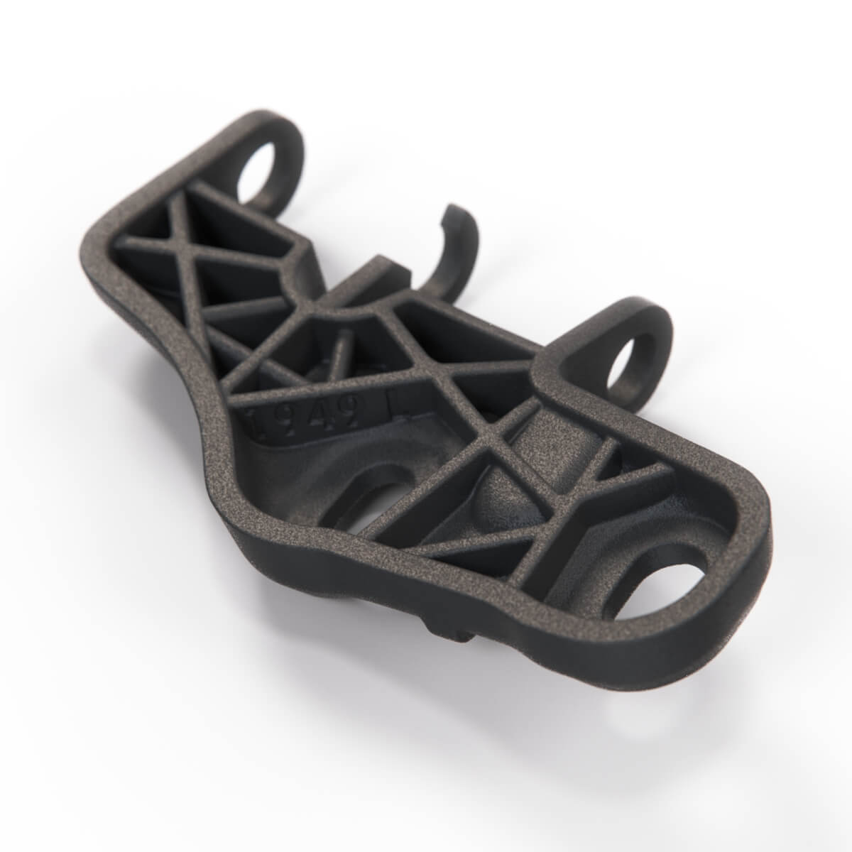 BMW E93 F33 F83 Convertible C Pillar Flap Holder Left Or Right Black 54377204891 / 54377204892 — view 2