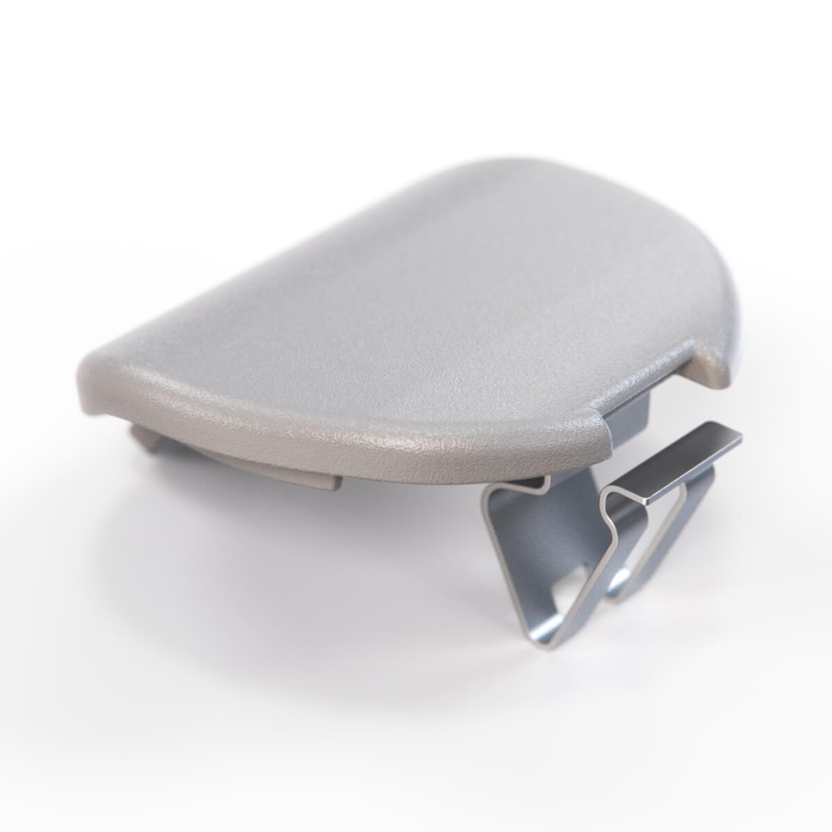 BMW E46 M3 Rear Bumper Tow Hook Cover Cap Primed (51122695274) — view 3