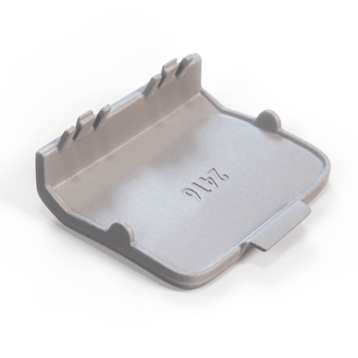 BMW F12 F13 M6 Rear Tow Hook Cover Cap Primed (51128050383) — view 4