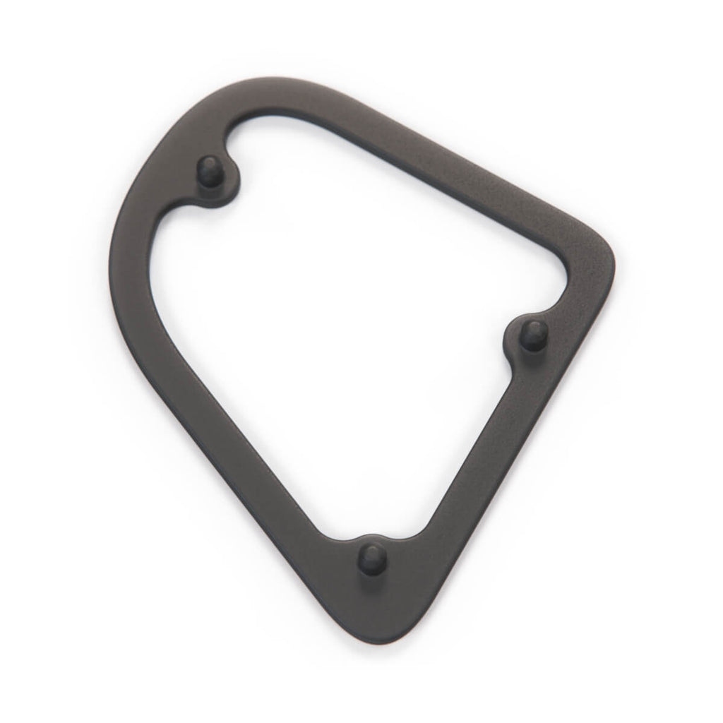 BMW E53 X5 Headlight Washer Cover Cap Gasket Black Left or Right — view 2