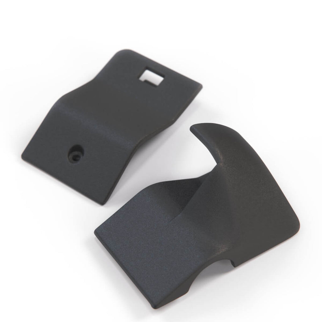 BMW E53 X5 Luggage Cover Side Bracket Black Left or Right (51477032581 / 51477032582)