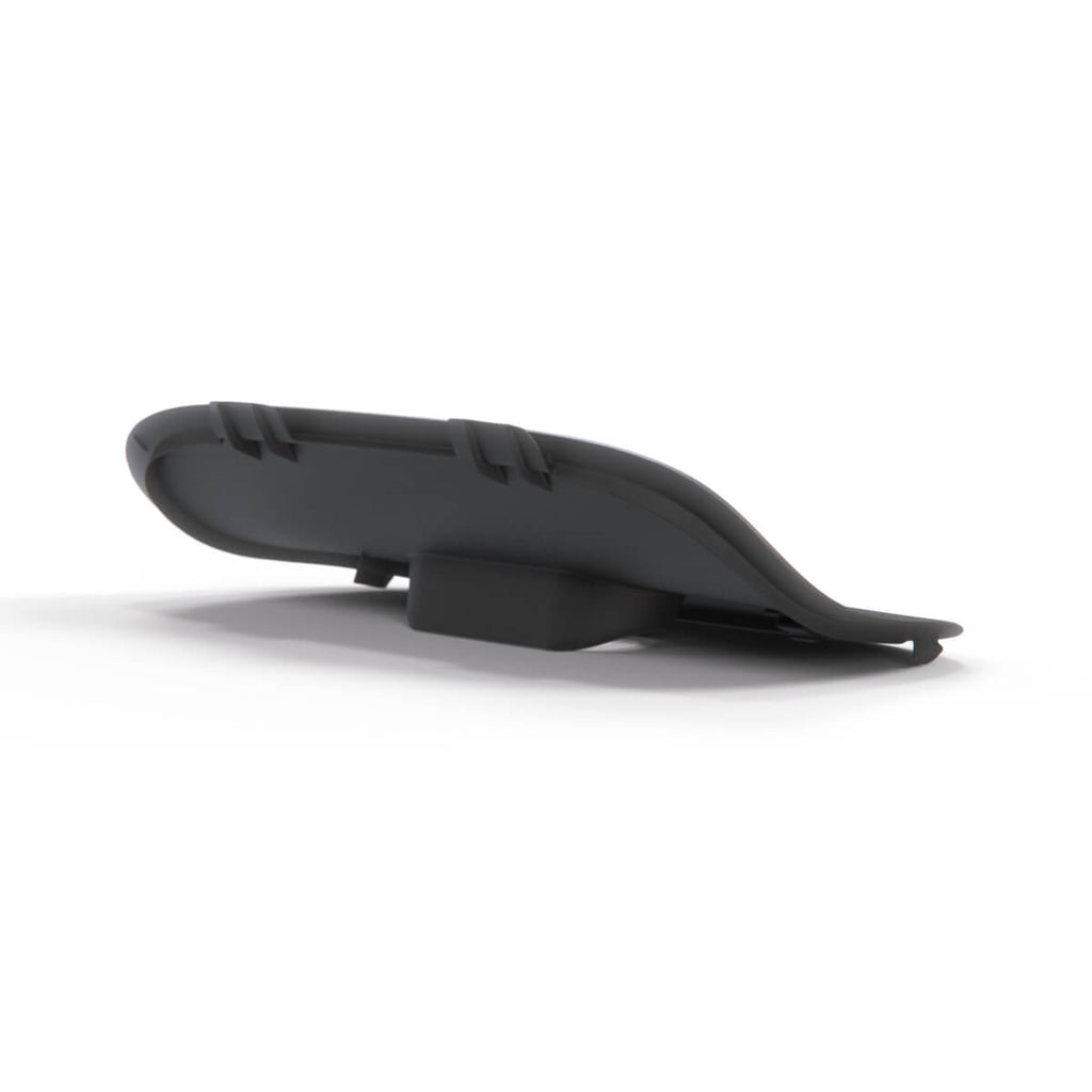 BMW E53 X5 Rear Bumper Tow Bar Cover Trim Black (51128402327) — view 3