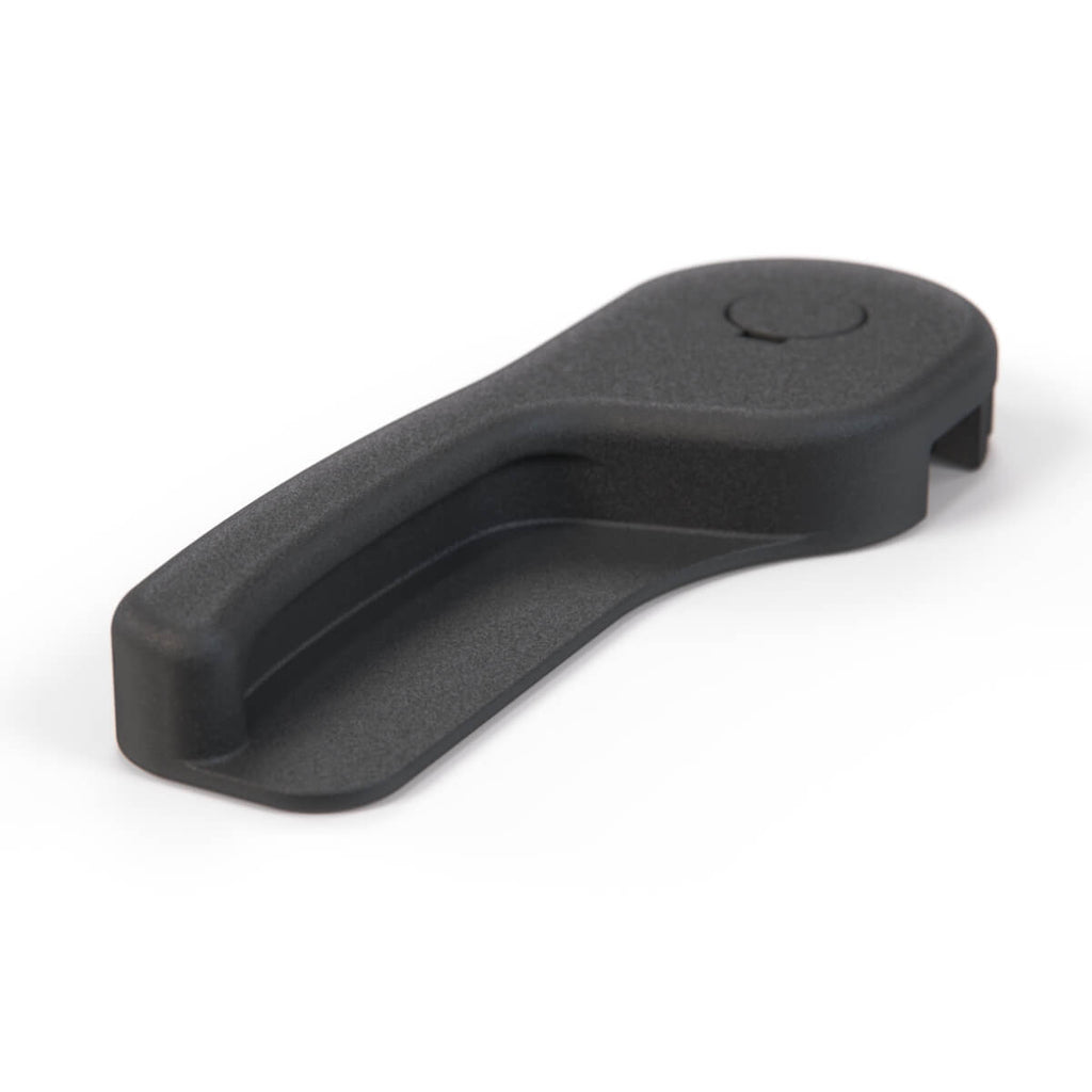 BMW E32 E34 E36 Z1 Z3 Hood Lock Release Handle with Cap Black (51231928469) — view 5