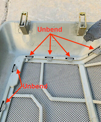 Mercedes-Benz C126 Rear Speaker Grille Cover (W126 SEC, SEL, SE) — view 7