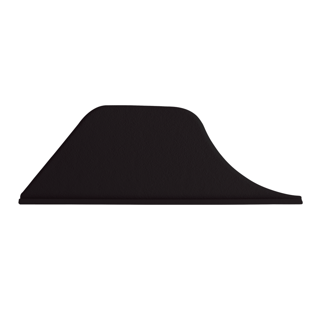 Mercedes C123 Seat Belt Presenter Cover Left or Right (1236920922, 1236901022) — view 3