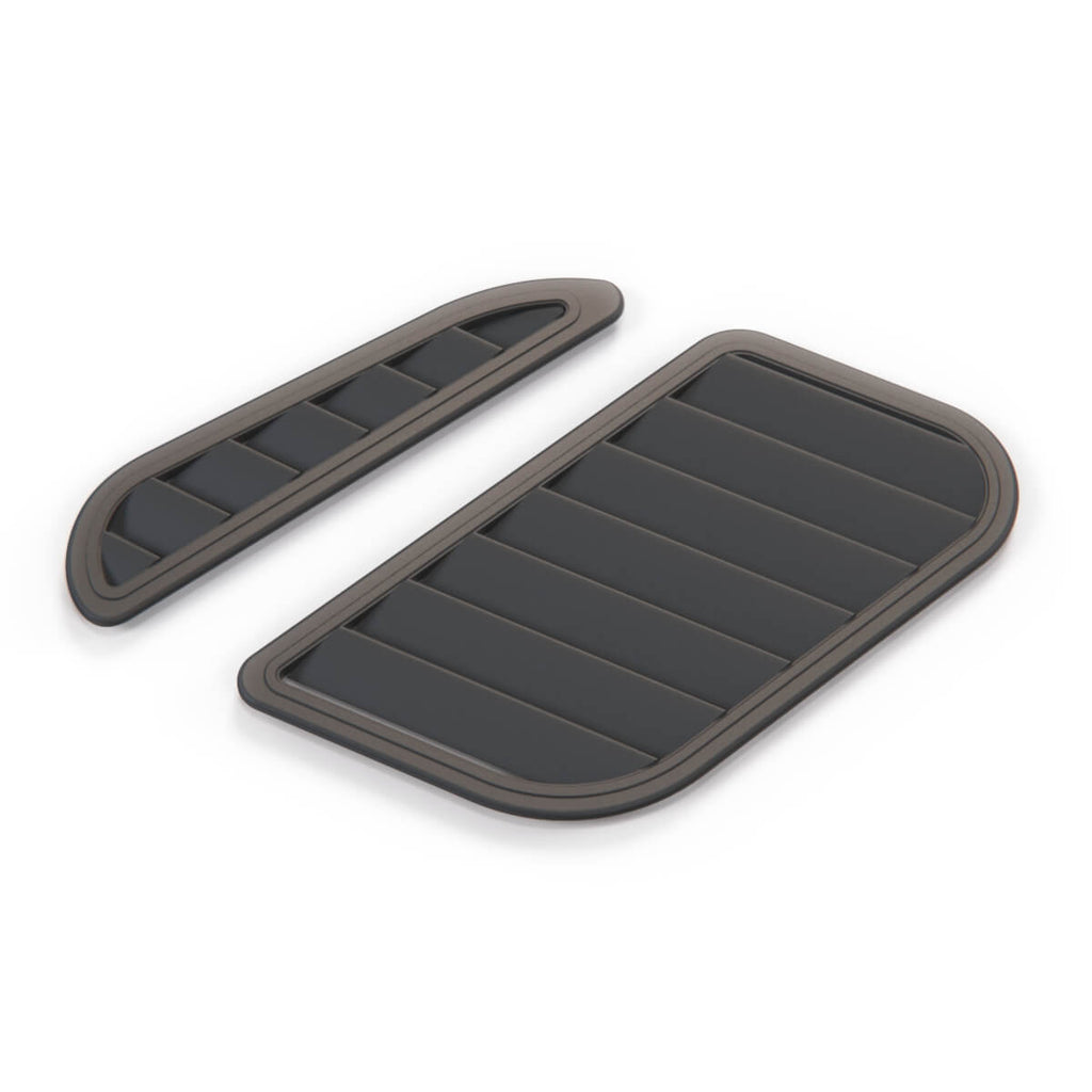 BMW E36 E46 Gtr Vented Hood Vents Vorsteiner Style Bonnet Gills Set Black Left or Right