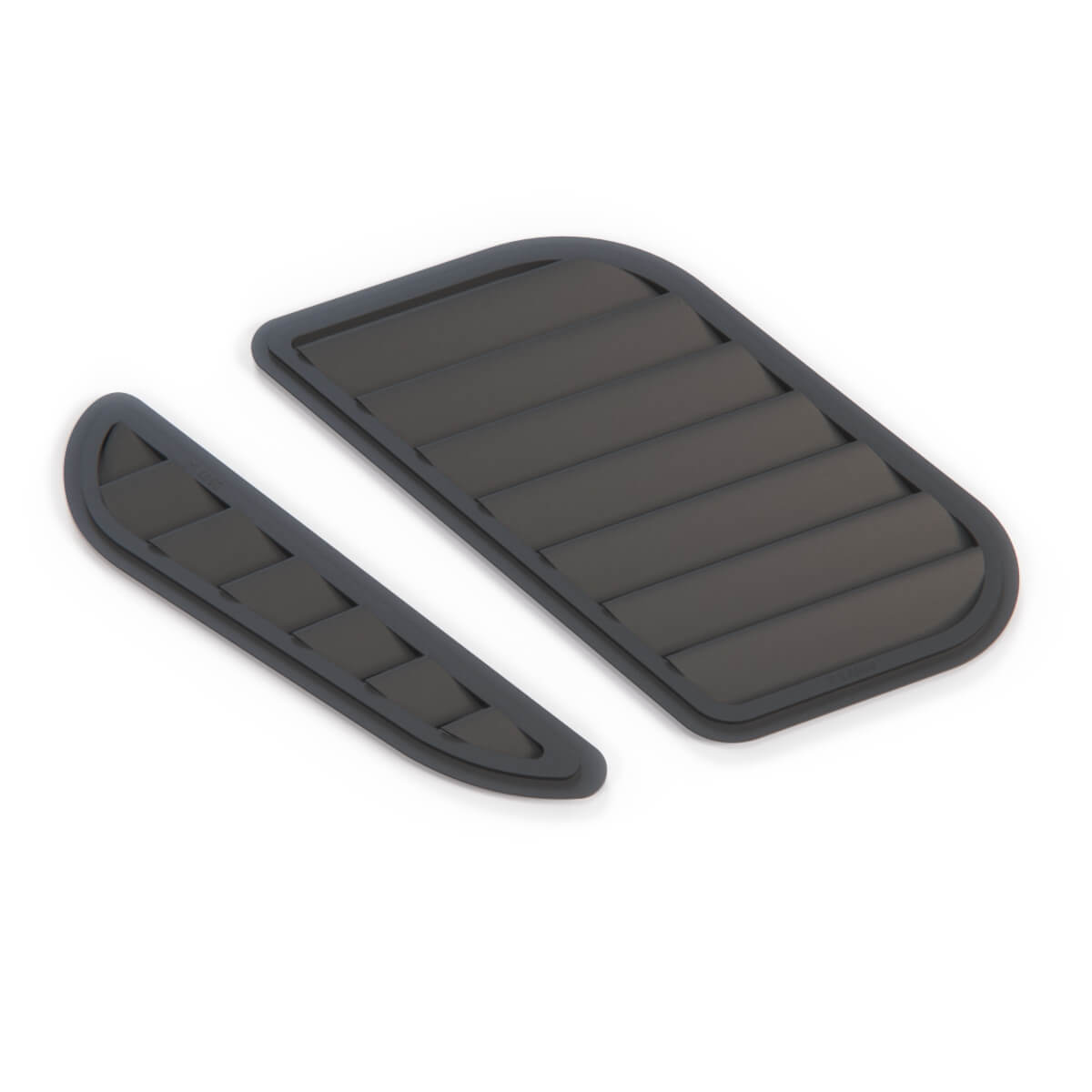 BMW E36 E46 Gtr Vented Hood Vents Vorsteiner Style Bonnet Gills Set Black Left or Right — view 2