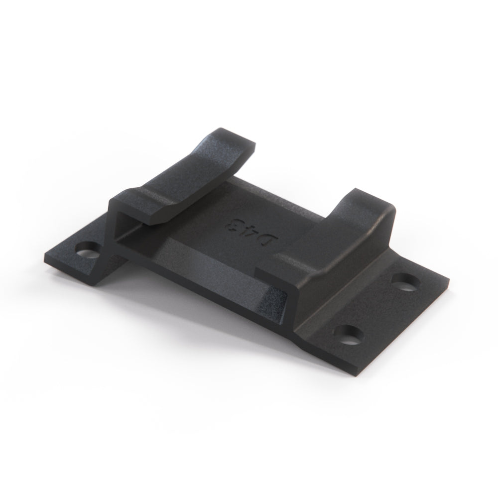 VW Golf Jetta Holder Guide Bumper Support Black 191807177 — view 2