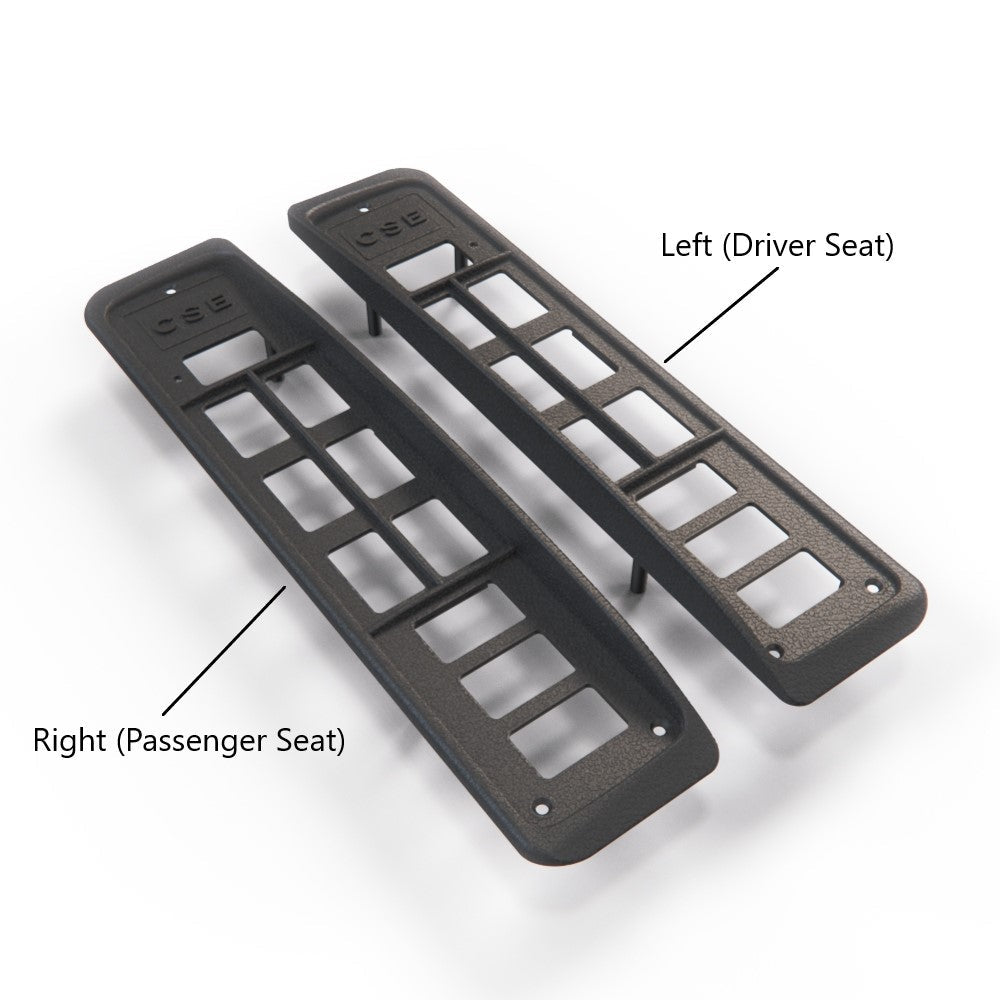 Recaro CSE Seat Panel Control Cover Left (Driver Seat) or Right (Passenger Seat) — view 4