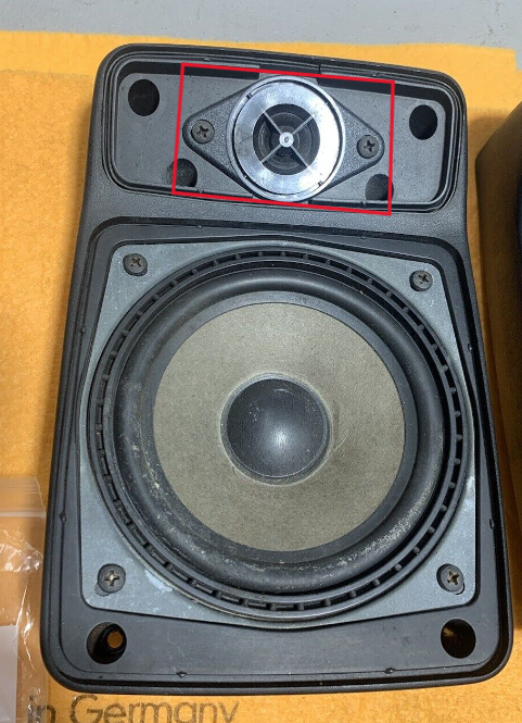 BMW E30 Loudspeaker Tweeter Mount Black 65131381473 — view 3