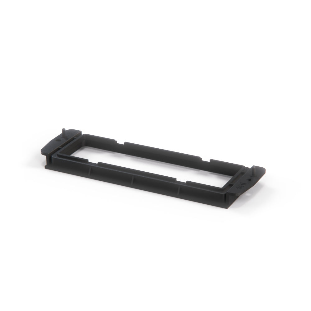 Honda Civic Radio Panel Trim Stereo Dash Bezel Black 77233-SH3-A01 — view 2