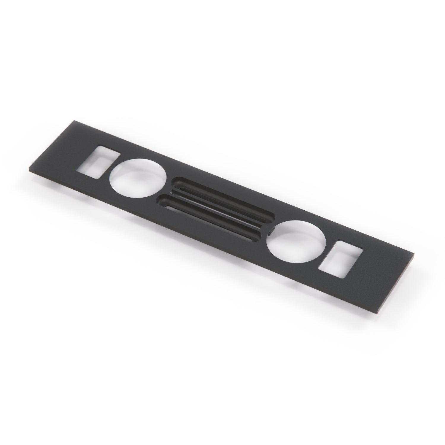 Porsche 944 HVAC Face Plate Trim 944653203001DB — view 2