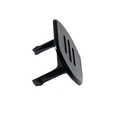 R107 Folding armrest bolt cover panel (mercedes SL and W107 1079730511)