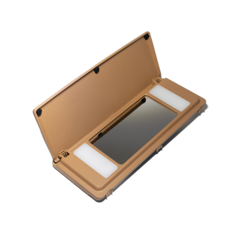 Mercedes-Benz R107 Lighted Sun Visor (makeup/vanity mirror) - W107, W126 — view 2