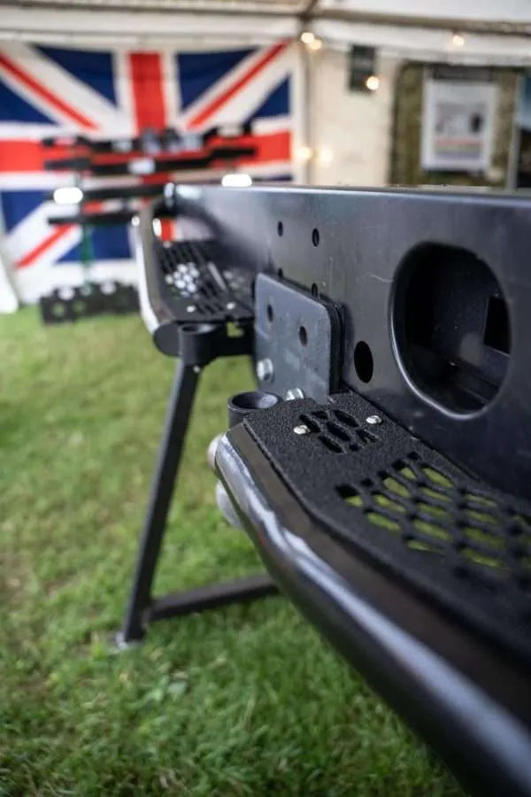 Land Rover Defender Rear Step - Heavy-Duty with Military-Style Anti-Slip Coating — view 3