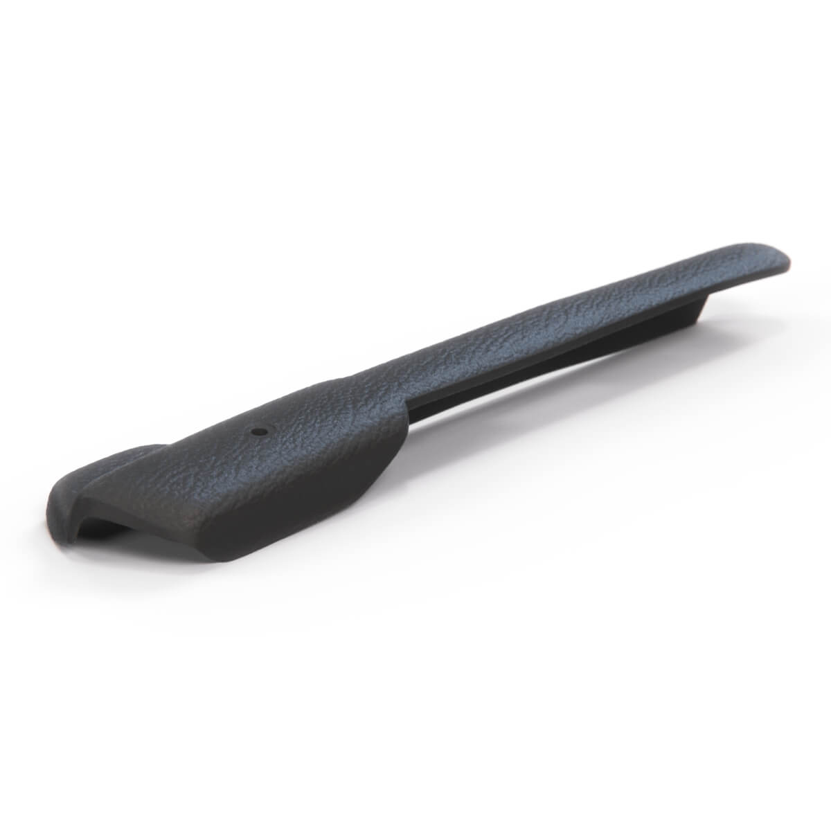 Fiat 124 Spider Soft Top Roof Hinge Cover Trim Black Left or Right (RF124041 / RF124042) — view 3
