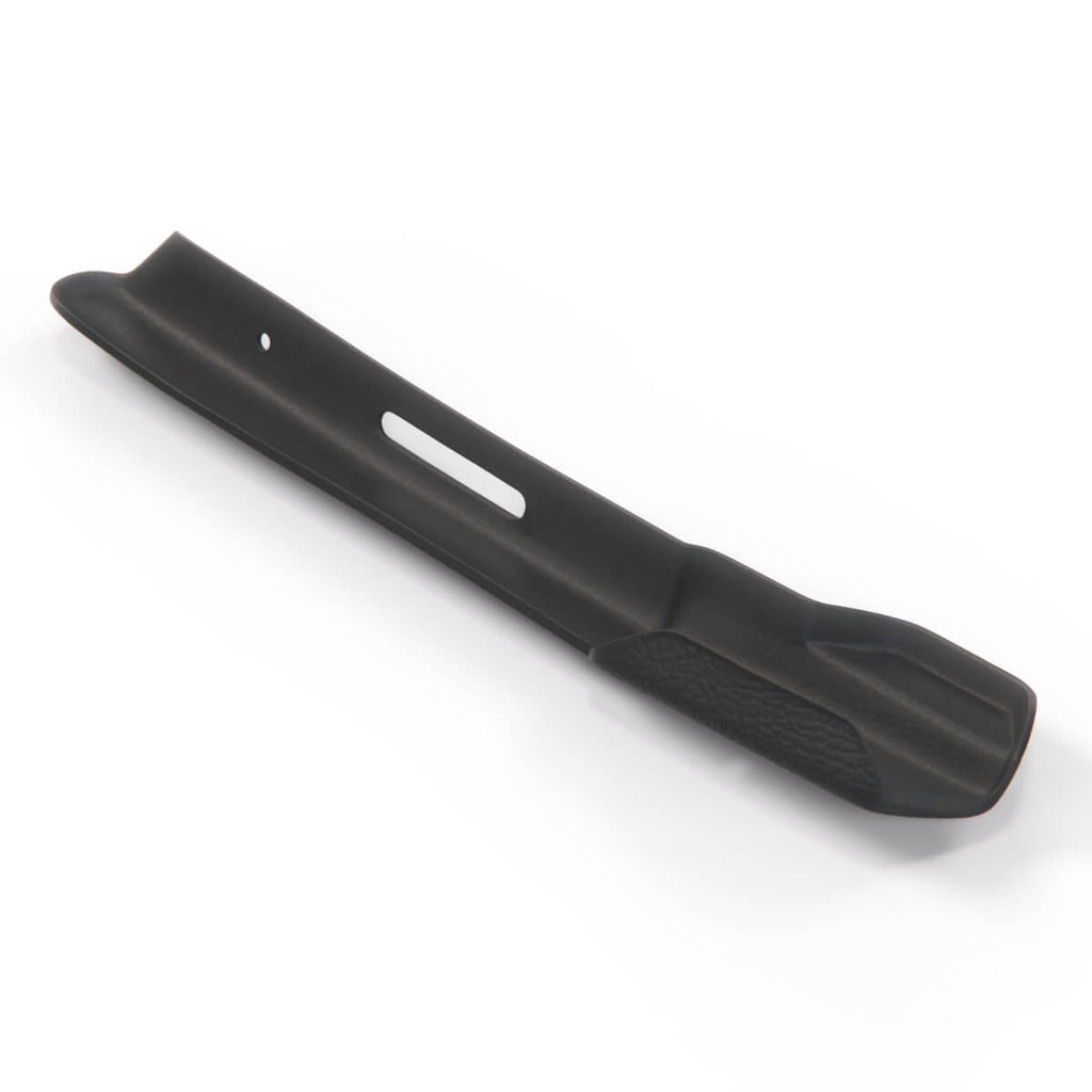 Fiat 124 Spider Soft Top Roof Hinge Cover Trim Black Left or Right (RF124041 / RF124042) — view 2