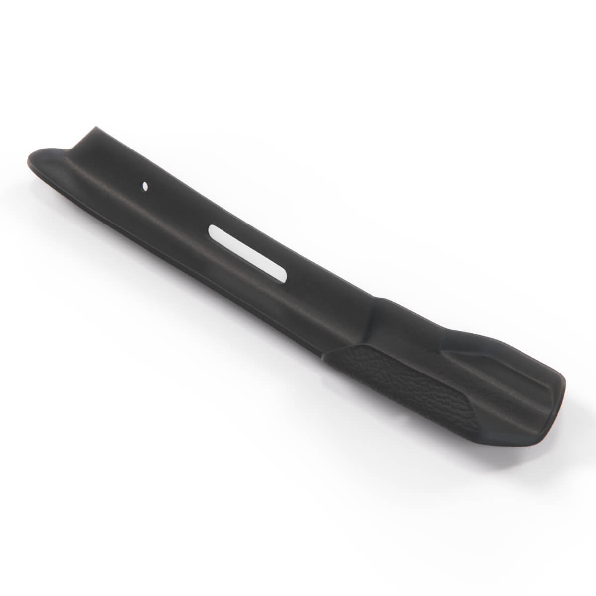 Fiat 124 Spider Soft Top Roof Hinge Cover Trim Black Left or Right (RF124041 / RF124042) — view 2