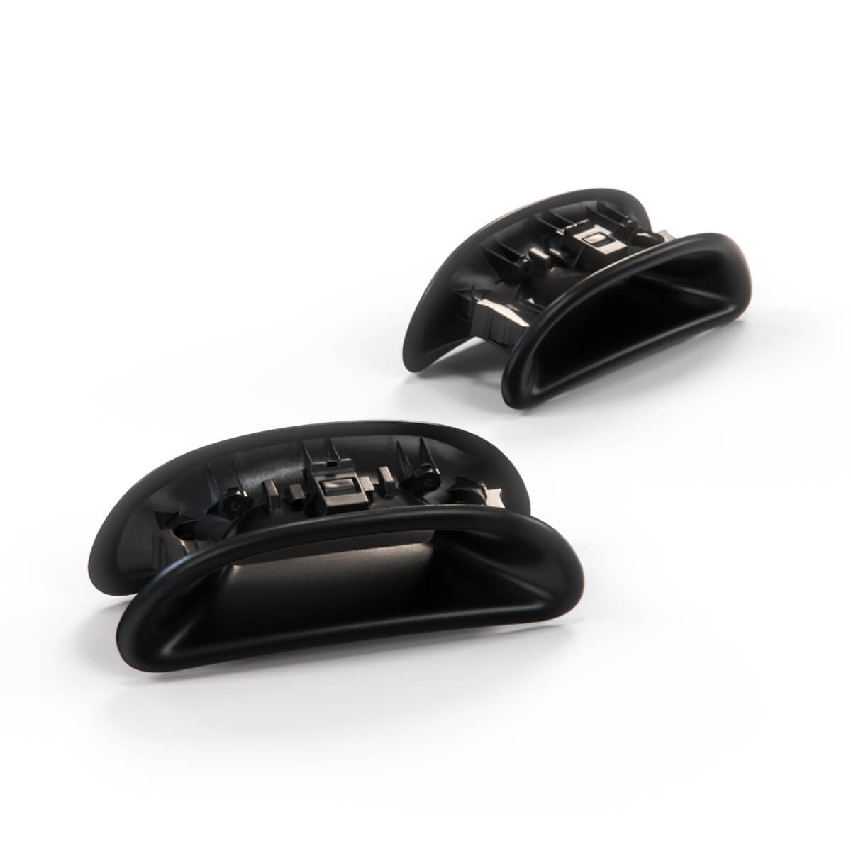 Fiat 500 595 695 Abarth Headrest Insert Set of 2 Piano Black + (1726243 / 1726244) — view 5