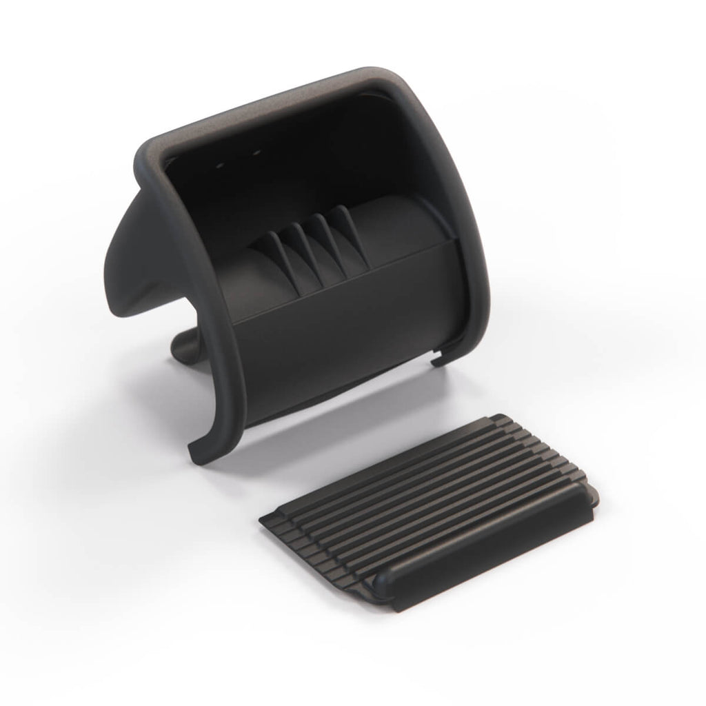 Fiat Panda 141 Uno Dashboard Ashtray Black (181082360) — view 2
