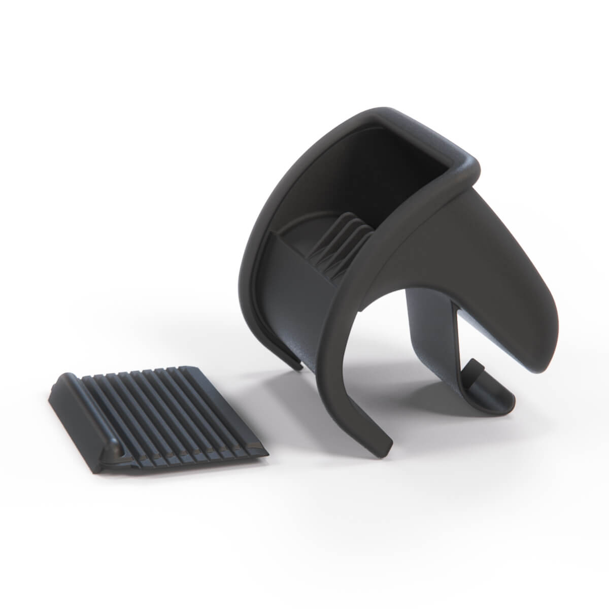Fiat Panda 141 Uno Dashboard Ashtray Black (181082360) — view 3
