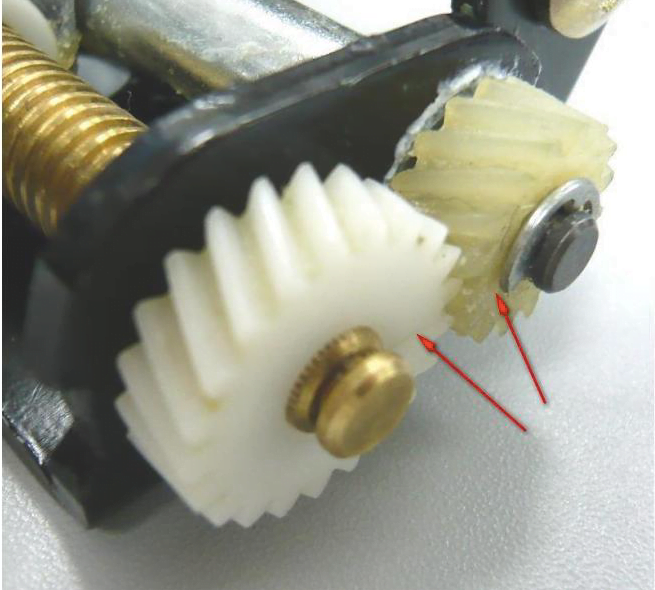 Mercedes-Benz R129 Headrest Height Adjuster Gear Repair Kit - A1298600388 — view 2