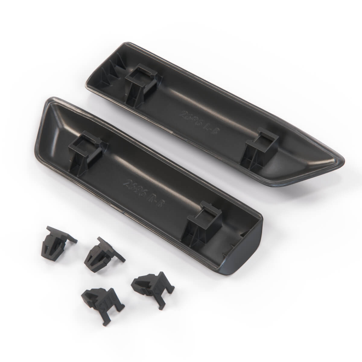 Honda Integra Dc2 Fender Side Trim Set of 2 Black or Primed — view 3