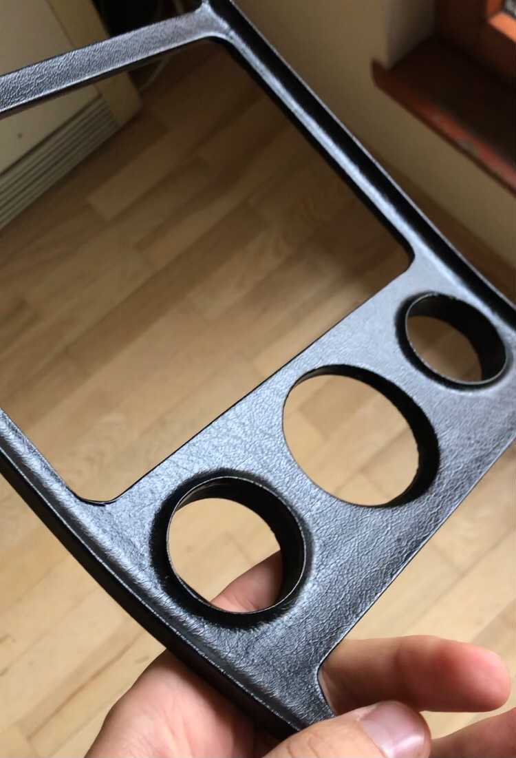 Porsche 928 Center Console Trim Bezel (92855204704) - High-Quality Reproduction — view 6