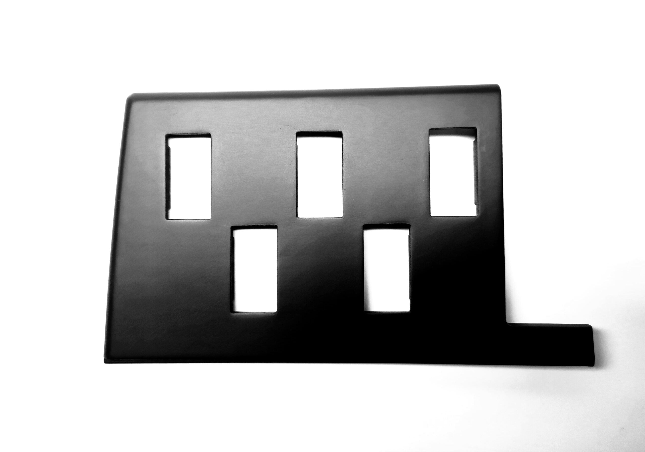 Range Rover Classic Center Console Switch Plate Button Trim Surround - LHD or RHD — view 2