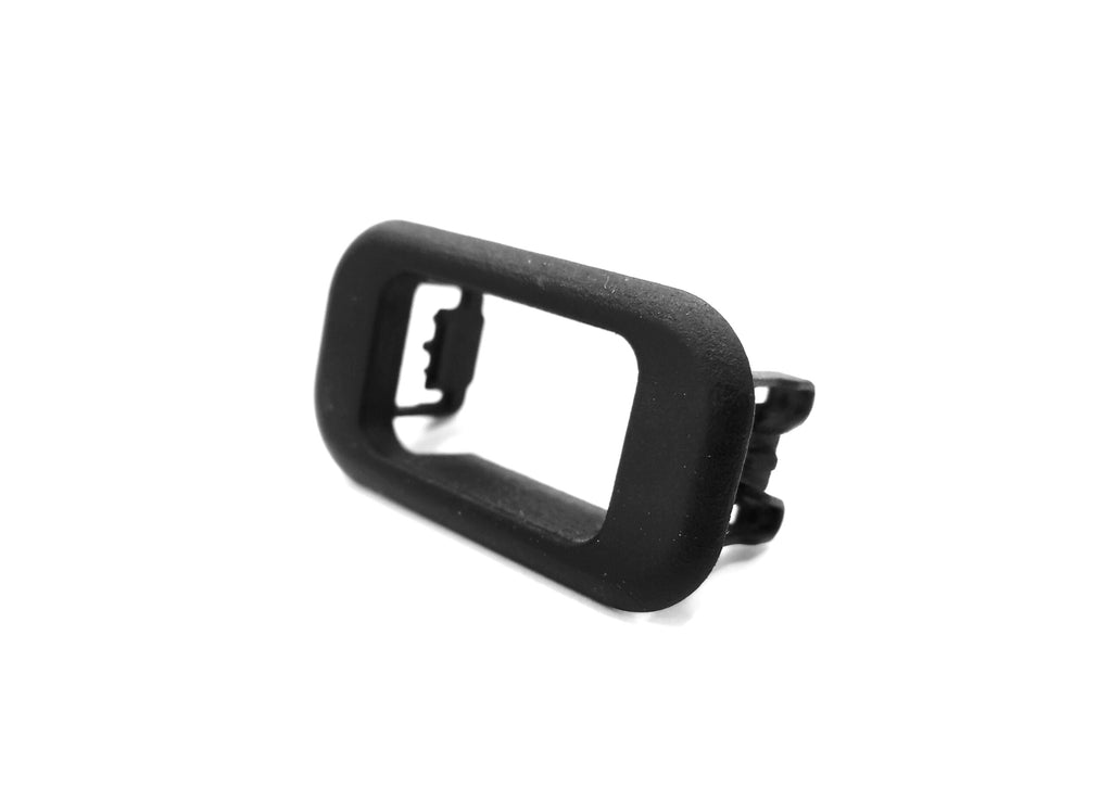 Mercedes A124 Rear Window Switch Bezel Frame Only (W124, 140821 0065 KPH) — view 2
