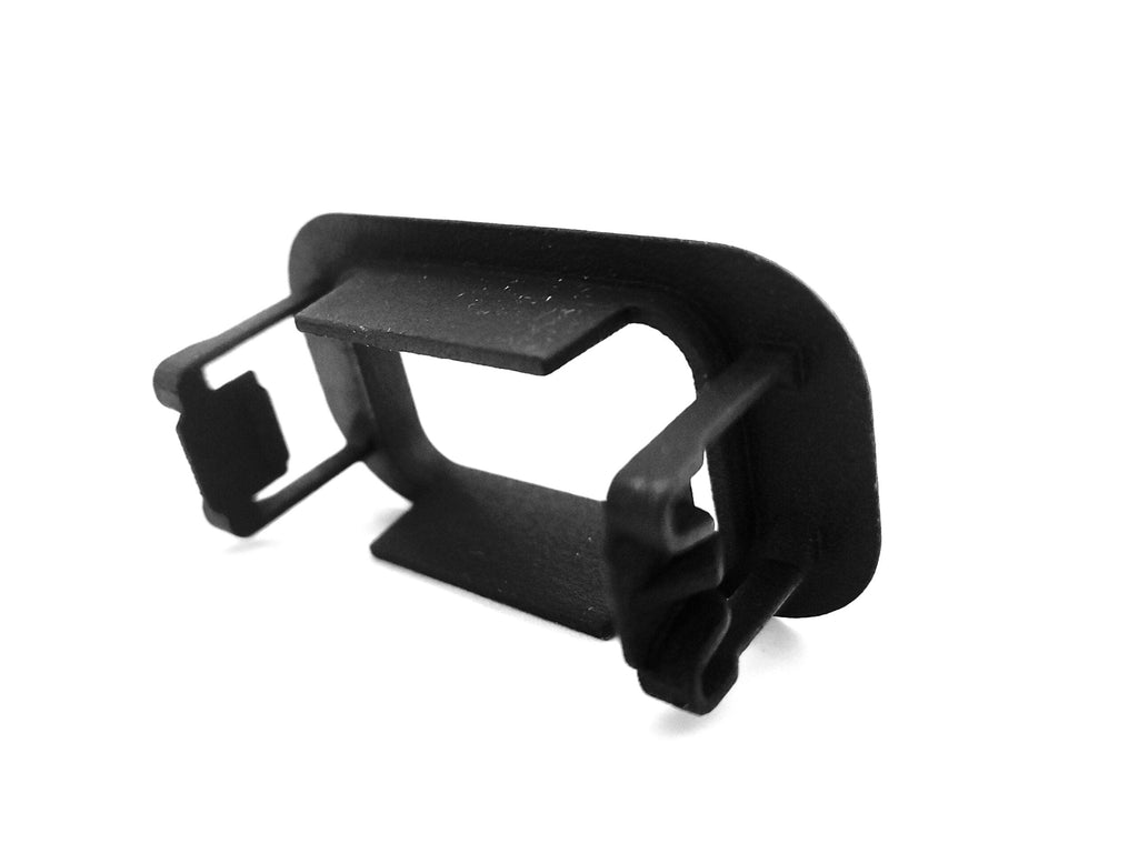 Mercedes A124 Rear Window Switch Bezel Frame Only (W124, 140821 0065 KPH) — view 4