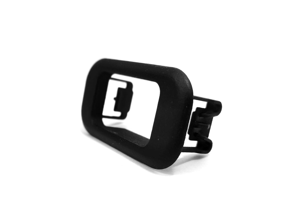 Mercedes A124 Rear Window Switch Bezel Frame Only (W124, 140821 0065 KPH) — view 5
