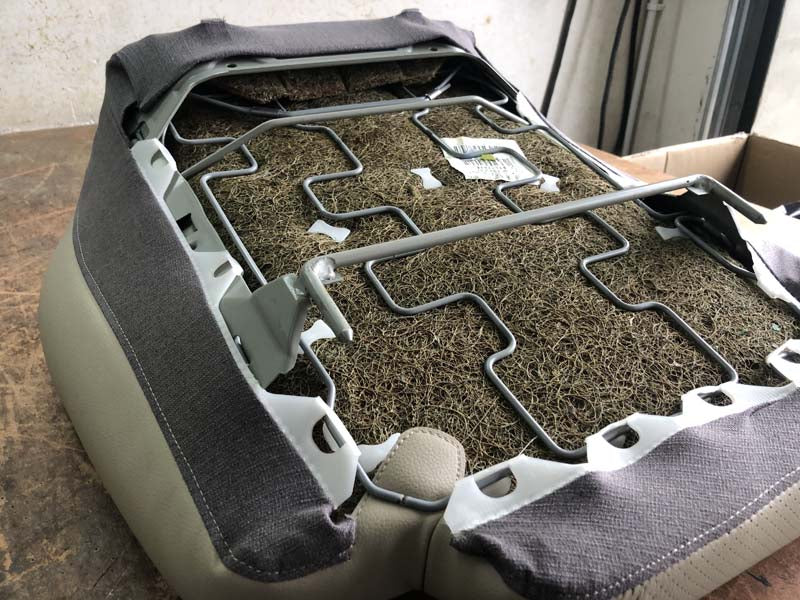 Eco Leather Seat Covers Set for Mercedes SL R129 Facelift — view 13