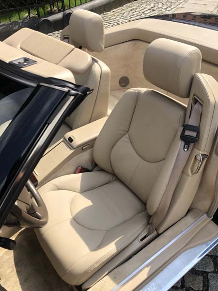 Mercedes SL R129 facelift eco leather seat covers set — view 8