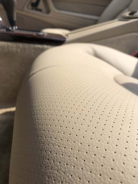 Mercedes SL R129 facelift eco leather seat covers set — view 7